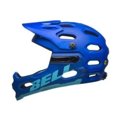 Casque Bell Super 3R MIPS Bleu Mat/Bleu Clair -Magasin De Vélos casque bell super 3r mips bleu mat bleu clair 2