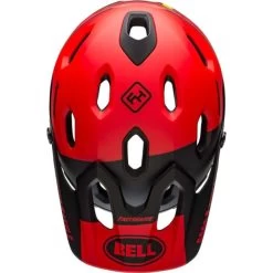 Casque Bell Super DH MIPS Rouge/Noir FastHouse -Magasin De Vélos casque bell super dh mips rouge noir fasthouse 6