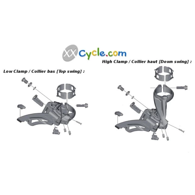 Dérailleur Avant Shimano Deore XT FD-M8000-H - Side Swing 3 Dérailleur Avant Shimano Deore XT FD-M8000-H - Side Swing – Image 3