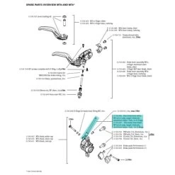 Kit Durite De Frein Magura MT Blanc - 0724696