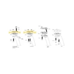 Deda-elementi Plaques Supérieures De Chariot De Tige De Selle Deda Elementi